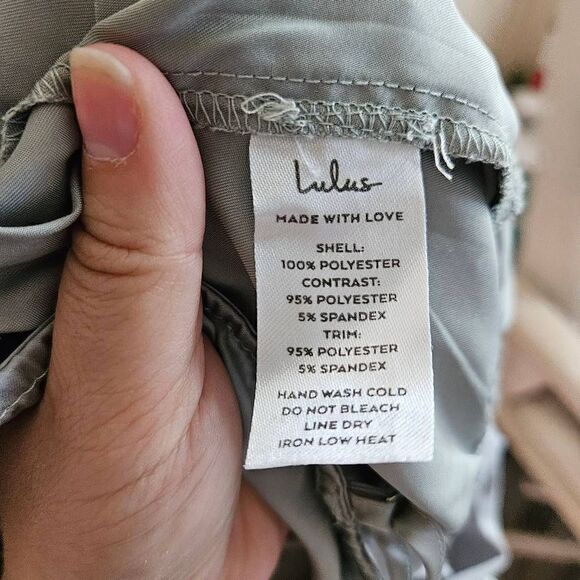 Lulu's Satin Bodysuit - Picture 8 of 12